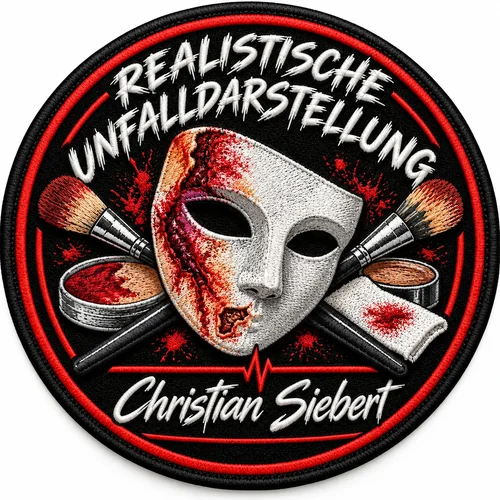 Aufnäher: Realistische Unfalldarstellung – Christian Siebert