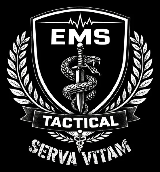 Logo: EMS Tactical – Serva Vitam